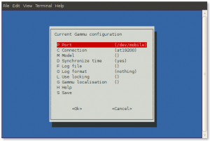 Gammu Configuration Utility Gammu Configuration Utility Screenshot